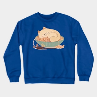 Noodles and Snoozes - Cat - Kitty Crewneck Sweatshirt